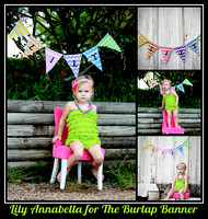 Modeling Photo Shoot with Lily Annabella for Burlap Banner & Other