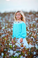 Jillian Modeling for Little Cotton Dress